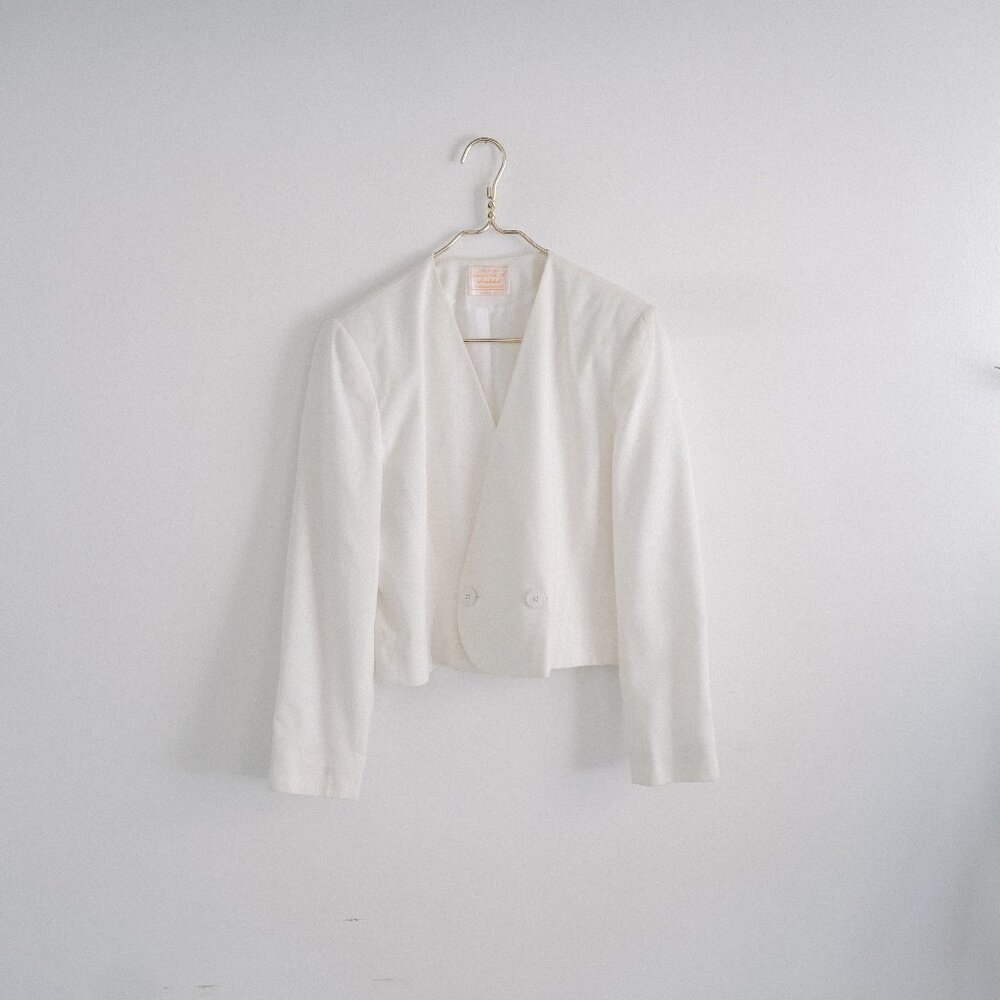 Country Sophisticates Pendleton Cream Vintage Jacket